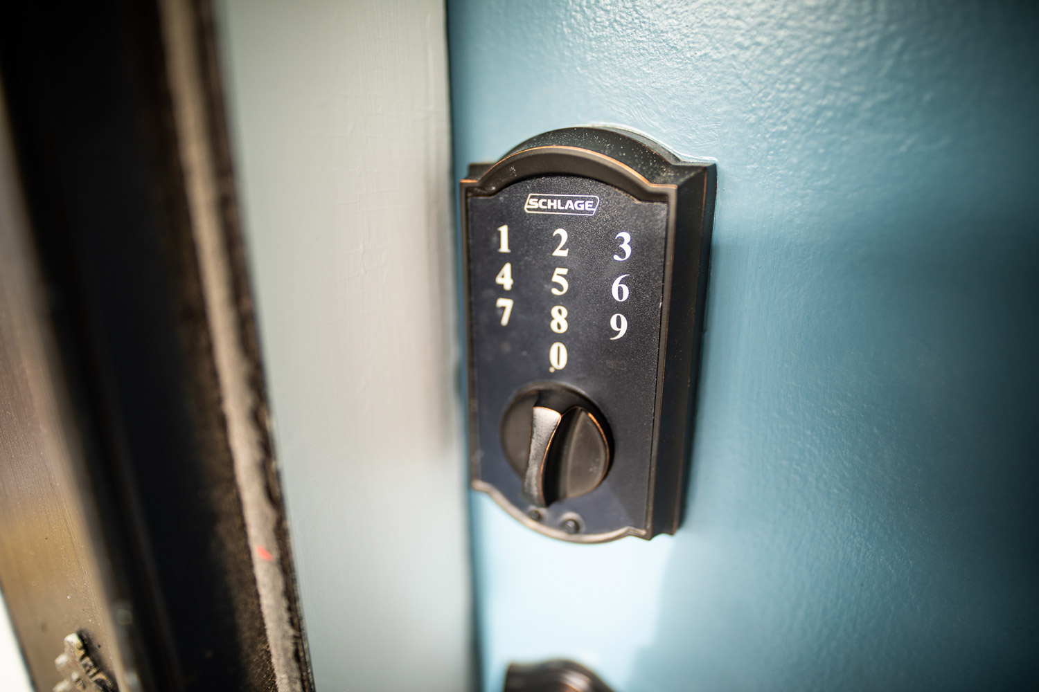 Bough House front door keypad