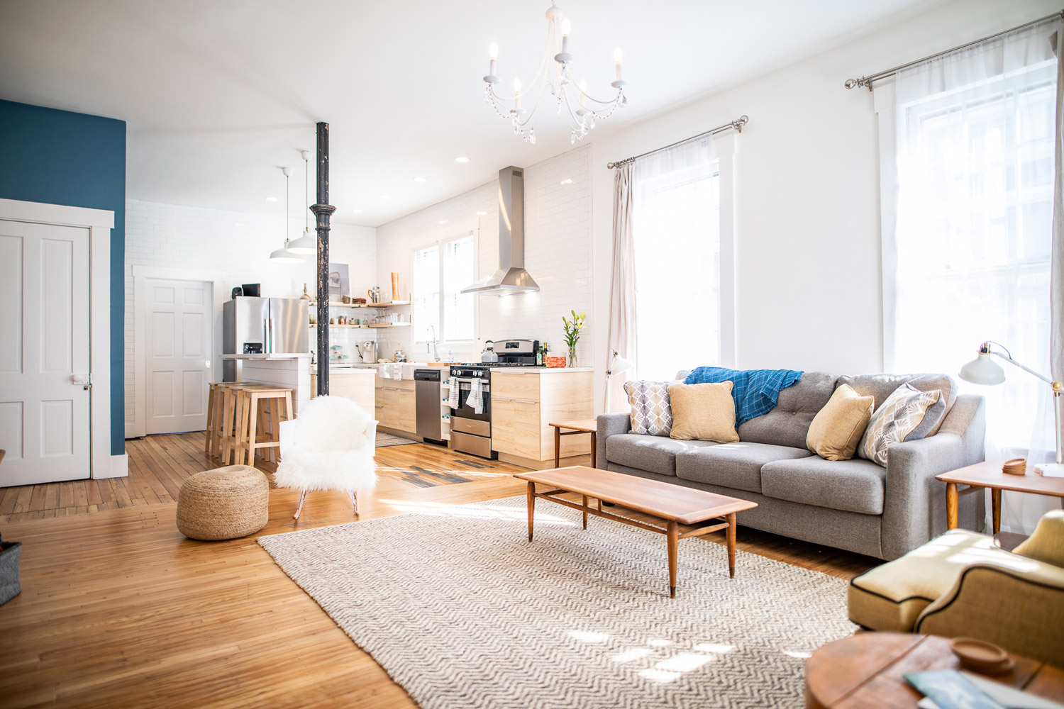 Bough House living room