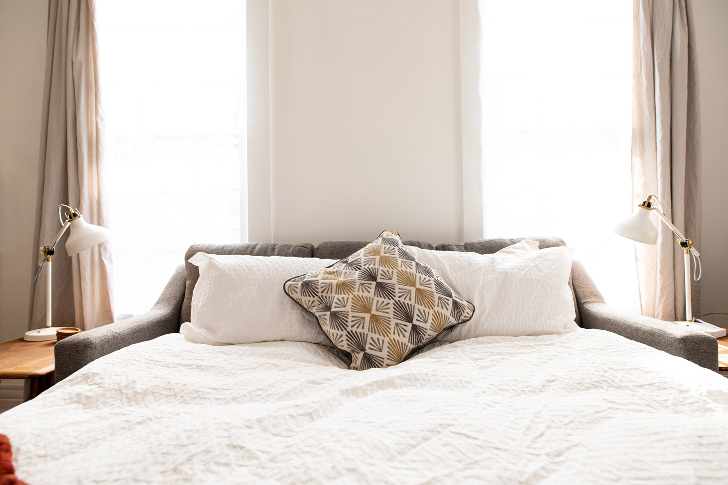 Bough House living room pullout couch